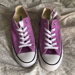 Purple Converse Shoes